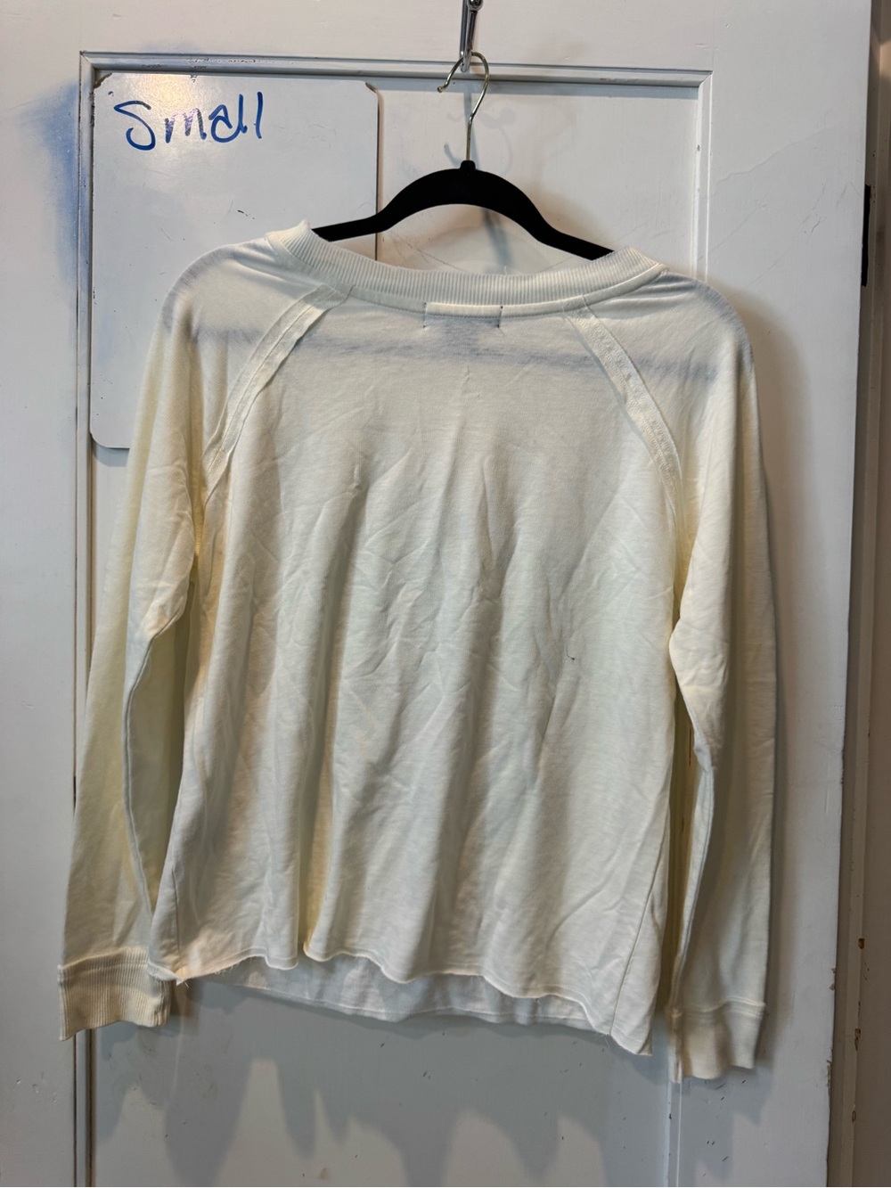 Women’s Cream Graphic Scoop Neck Sweater - Midnight Rodeo - Picture 3 of 6